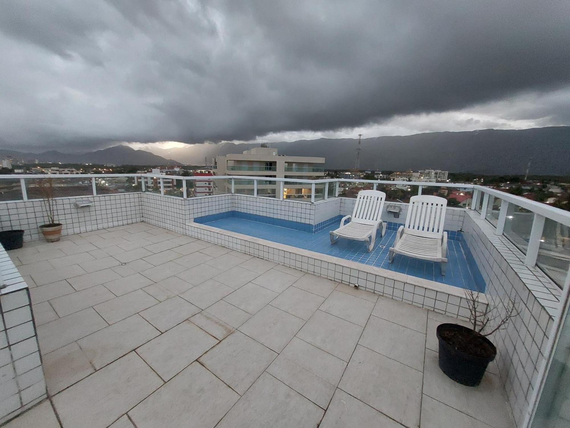 Apartamento A 50M Praia Maitinga, Wifi, Churrasqueira Na Varanda Bertioga Szoba fotó